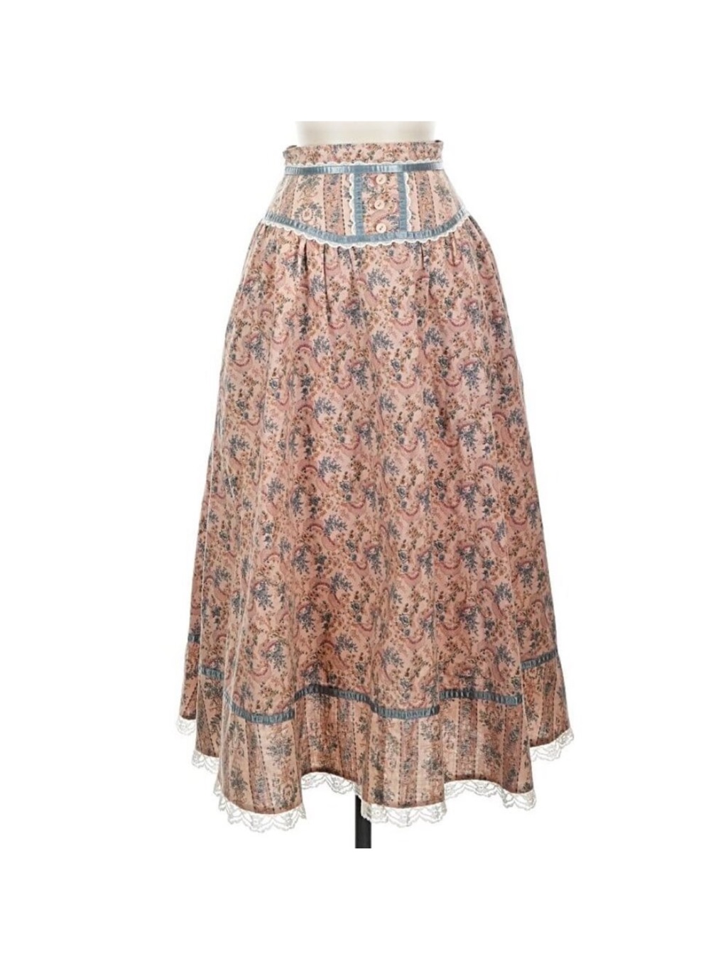 Jessica's Gunnies Gunne Sax 1970s Prairie Skirt Vintage Extremely Rare